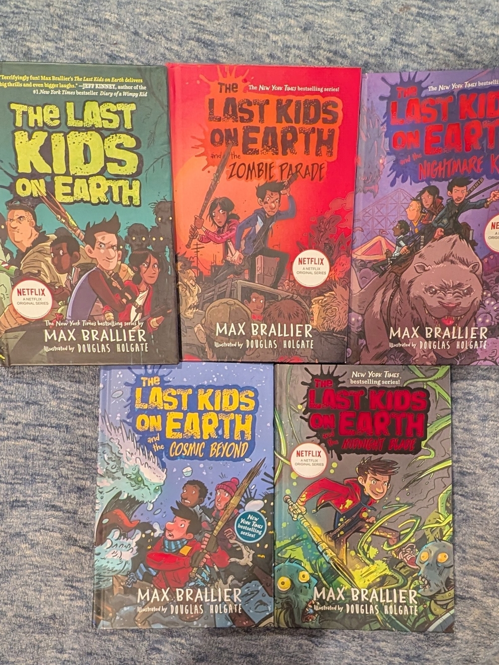 Netflix Series: The Last Kids on Earth Kids 5/6 Book Series